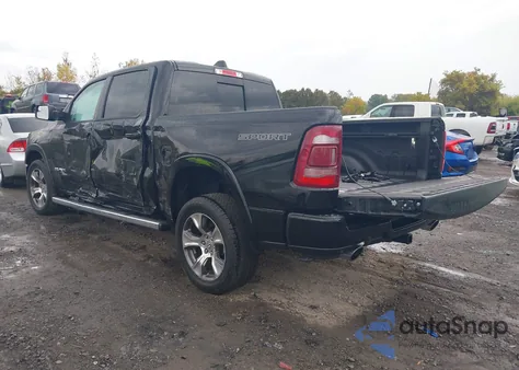 2020 Ram 1500 Laramie 4X4 5'7 Box from USA, damaged, VIN 1C6SRFJTXLN331225